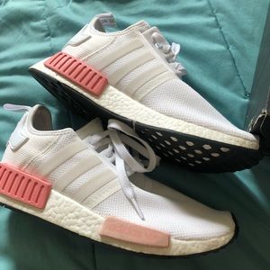 Adidas NMD white and pink
